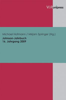 Johnson-Jahrbuch Bd. 16 / 2009 - Hofmann, Michael (Editor), and Springer, Mirjam (Editor)