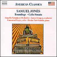 Jones: Roundings/Cello Sonata - Emmanuel Lopez (cello)