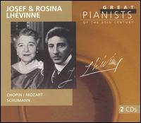 Josef & Rosina Lhvinne - Josef Lhevinne (piano); Rosina Lhevinne (piano)