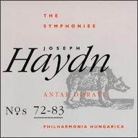 Joseph Haydn: Symphonies Nos. 72-83 - Philharmonia Hungarica; Antal Dorti (conductor)