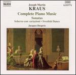 Joseph Martin Kraus: Sonatas