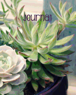 Journal: Blank Lined Notebook 8x10 Succulent Cactus Cute Western Journal for Women