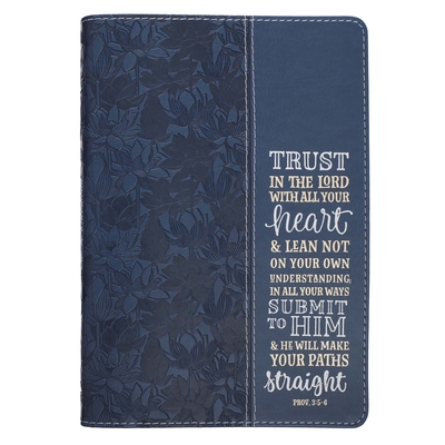 Journal Classic Navy Trust in the Lord - Christian Art Gifts Inc (Creator)