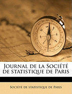 Journal de La Societe de Statistique de Paris Volume 33