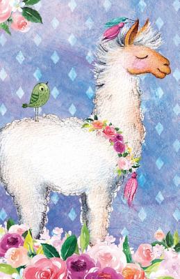 Journal Notebook for Animal Lovers Llama in Flowers: Blank Journal to Write In, Unlined for Journaling, Writing, Planning and Doodling, for Women, Men, Kids, 160 Pages, Easy to Carry Size - Scales, Maz