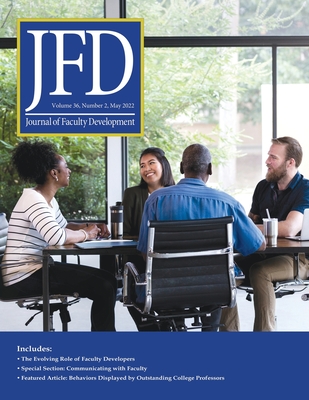 Journal of Faculty Development May 2022 - Carpenter Editor, Russell