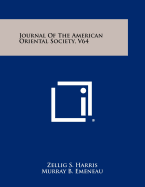 Journal of the American Oriental Society, V64