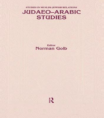 Judaeo Arabic Studies - Golb