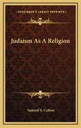 Judaism as a Religion