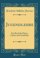 Jugendlehre: Ein Buch Fr Eltern, Lehrer Und Geistliche (Classic Reprint)