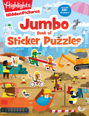 Jumbo Book of Sticker Puzzles - Highlights (Creator)