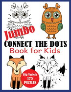 Jumbo Connect the Dots Book for Kids: Big Variety 175 Puzzles