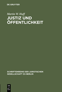 Justiz Und ?ffentlichkeit