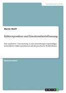 K?lteexposition und Emotionsbeeinflussung: Eine qualitative Untersuchung zu den Auswirkungen regelm??iger kontrollierter K?lteexpositionen auf das psychische Wohlbefinden