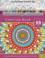 Kaleidoscope Mandalas: Intricate Mandala Coloring Books for Adults