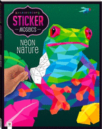 Kaleidoscope Sticker Mosaics Neon Nature