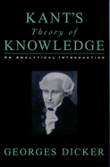 Kant's Theory of Knowledge: An Analytical Introduction