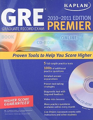 Kaplan GRE Graduate Record Exam Premier - Kaplan Publishing (Creator)