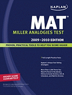 Kaplan MAT: Miller Analogies Test - Kaplan Publishing (Creator)