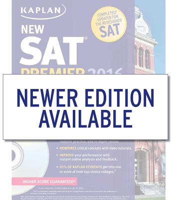 Kaplan New SAT Premier 2016 with 5 Practice Tests: Personalized Feedback + Book + Online + DVD + Mobile - Kaplan