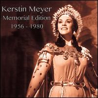 Kerstin Meyer: Memorial Edition, 1956-1980 - ke Olofsson (cello); Bengt verstrm (flute); Elisabeth Sderstrm (soprano); Erich Gruenberg (violin); Erik Werba (piano);...