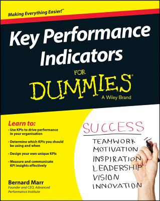 Key Performance Indicators For Dummies - Marr, Bernard