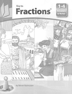 Key to Fractions, Books 1-4, Answers and Notes - McGraw Hill