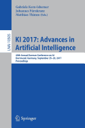 KI 2017: Advances in Artificial Intelligence: 40th Annual German Conference on AI, Dortmund, Germany, September 25-29, 2017, Proceedings
