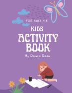 Kids activity book 4-8 years old