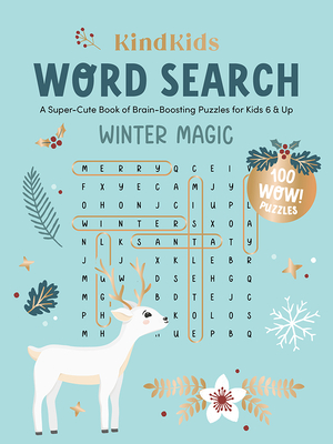 Kindkids Word Search Winter Magic: A Super-Cute Book of Brain-Boosting Puzzles for Kids 6 & Up - Better Day Books