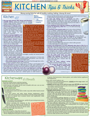 Kitchen Tips and Tricks: Reference Guides - BarCharts, Inc.