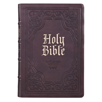 KJV Bible Giant Print Full Size Dark Brown - 
