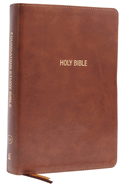 Kjv, Foundation Study Bible, Large Print, Leathersoft, Brown, Red Letter, Thumb Indexed, Comfort Print: Holy Bible, King James Version