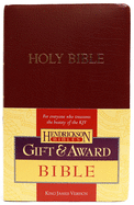 KJV Gift and Award Bible - Burgundy