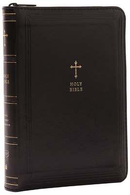 KJV Holy Bible: Compact with 43,000 Cross References, Black Leathersoft with Zipper, Red Letter, Comfort Print: King James Version - Thomas Nelson