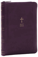 KJV Holy Bible: Compact with 43,000 Cross References, Purple Leathersoft with Zipper, Red Letter, Comfort Print: King James Version