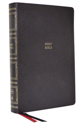 KJV Holy Bible: Paragraph-Style Large Print Thinline with 43,000 Cross References, Black Genuine Leather, Red Letter, Comfort Print: King James Version - Thomas Nelson