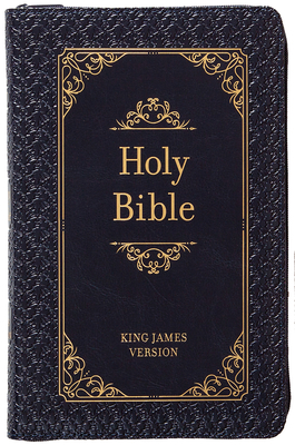 KJV Holy Bible Zip Midnight - 