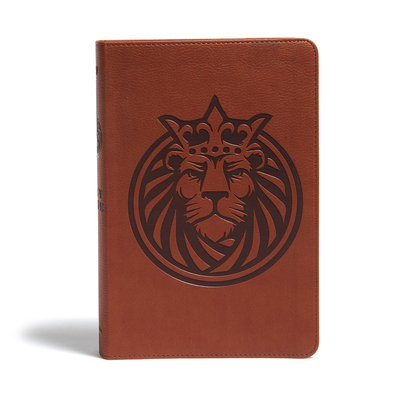 KJV Kids Bible, Lion Leathertouch - Holman Bible Publishers (Editor)