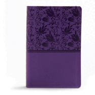 KJV Large Print Personal Size Reference Bible, Purple Leathertouch Indexed