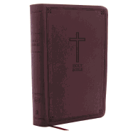 KJV, Reference Bible, Personal Size Giant Print, Imitation Leather, Burgundy, Red Letter Edition