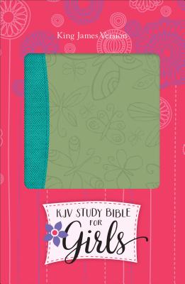 KJV Study Bible for Girls Willow/Turquoise, Butterfly Design Duravella - Baker Publishing Group (Compiled by), and Richards, Larry (General editor)