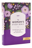 Kjv, the Woman's Study Bible, Hardcover, Red Letter, Full-Color Edition, Comfort Print: Receiving God's Truth for Balance, Hope, and Transformation