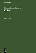 Klio. Band 61, Heft 2