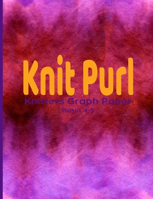Knit Purl: Knitters Graph Paper Ratio 4:5 - Journals, Deronia