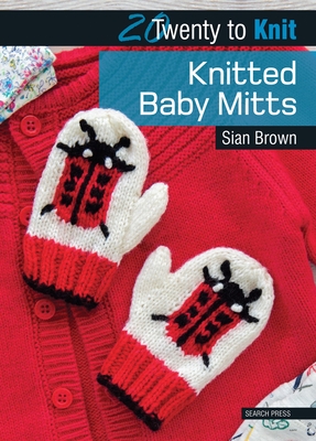 Knitted Baby Mitts - Brown, Sian