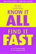 Know it All, Find it Fast: An A-Z Source Guide for the Enquiry Desk - Duckett, Bob, and Walker, Peter, and Donnelly, Christinea