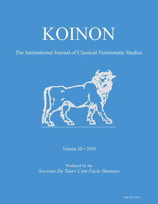KOINON III, 2020: The International Journal of Classical Numismatic Studies - Molinari, Nicholas J. (Editor-in-chief)