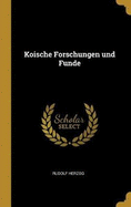 Koische Forschungen und Funde