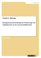 Kompetenzentwicklung zur Frderung von Ambidextrie in der Automobilbranche - Mahringer, Christian a